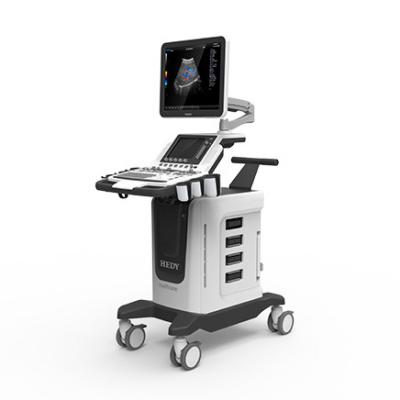 China Acrylic Color Doppler Trolley Ultrasound Machine With Convex Linear Color Ultrasound Cardiac Diagnosis System for sale