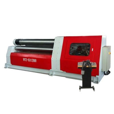 China Building Material Shops Factory Plate Sheet Metal CNC W12-20*2000 Hydraulic Pre-Bending Rolling Machine for sale