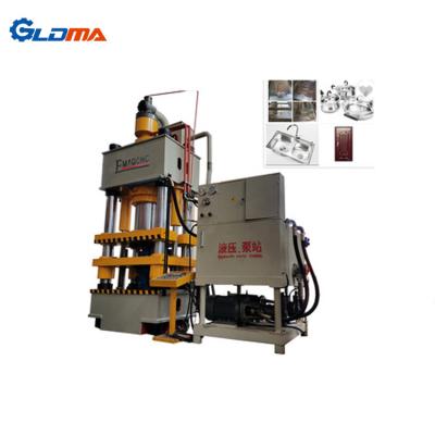 China Export to India Four Column Carbon Steel Deep Drawing 100 Ton Hydraulic Press Price for sale