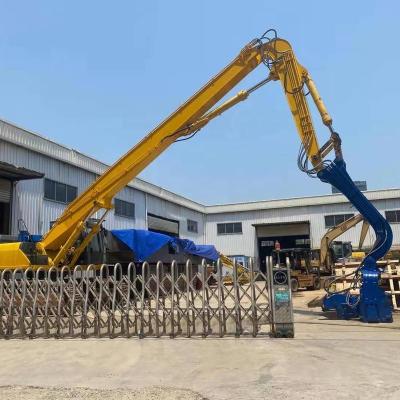 China Machinery Repair Shops Piling Arm Length 15m Depth 12m Suitable For 40-45 Ton Excavator Pile Driving Arm Full Range Excavator Part for sale