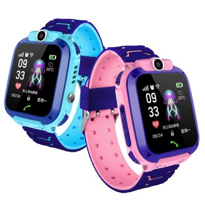 China Q12 Touchscreen Kids GPS Watch IP67 Waterproof 1.44 Inch Touchscreen With SOS Camera Button Kids Best Gift For New-school Season for sale