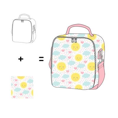 China Cool Food OEM Customized Kids Lunch Bag Functional Insulated Lunch Bag Cooler Lunch Box Portable Insulated Bag for sale