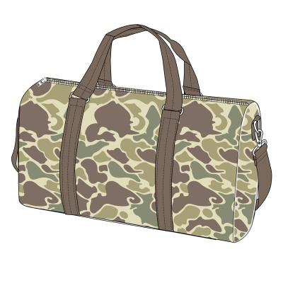 China Fashion Customized Waterproof Fitness Gym Bag Weekend Bag Mens Interesting Printed Duffel Bag For Travel for sale