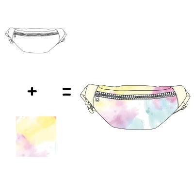 China Water Proof Waist Bag Custom Luxury Holographic Waist Bag Pussy Pack Bag Women Shopping Women Party Waist Bag for sale