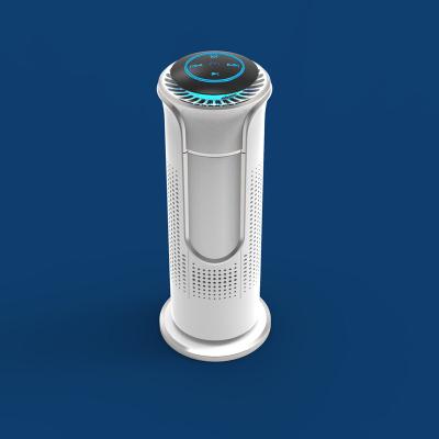 China 2021 Hot Selling USB Recharge PM2.5 Smoke Clean HEPA Air Smart Filter Car Personal Air Purifier for sale