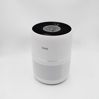 China Aromatherapy activated carbon filter pm2.5 dust sensor low price portable desktop air purifier with hepa for sale