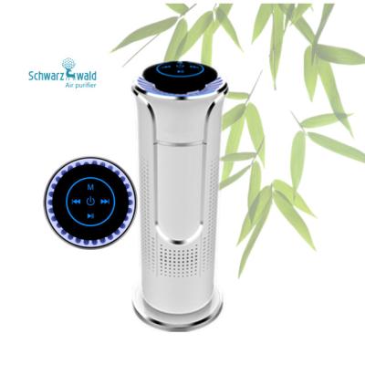 China Ionizer; music ; battery car desk smart personal air cleaner with hepa and carbon filter for sale