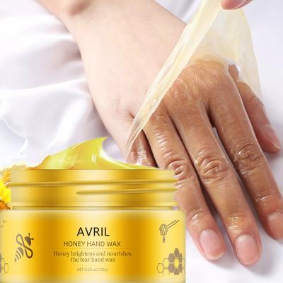 China 100% Original Anti Aging Hand Mask Moisturizing Hand Care Mask Peeling Whitening Exfoliating Milk Honey Hand Wax for sale