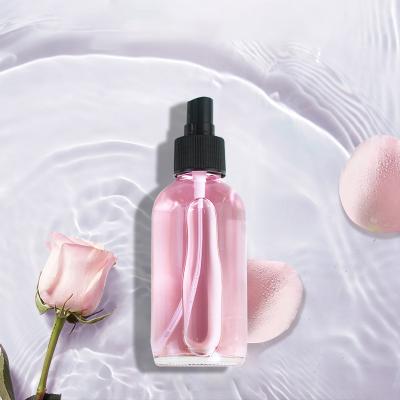 China Toner OEM Natural Organic Herbal Hibiscus Skin Care Spray Hydration Face Whitening Rose Water Toner Rose Coconut Facial Mist for sale