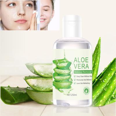 China Cleansing Water Vera Oil Free Makeup Remover Aloe Oil Control Aloe Toner Pure Water Vera Extract Makeup Remover Skincare for sale