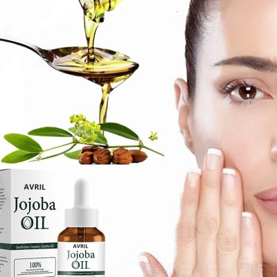 China 100% Pure Natural Jojoba Oil Skin Revitalizer Organic Hair Treatment Moisturizing Carrier Oil Anti Acne Shrink Pore Face Jojoba Oil for sale