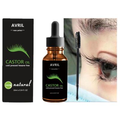 China Organic Private Label Eyelash Growth Serum Moisturizer Custom Castor Oil For Hair Growth for sale