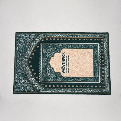 China Portable Foldable Haima Non-Slip Mat Muslim Praying Carpet Arabic Sejadah Prayer Mat for sale