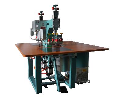 China Garment Lever Pressurized Tarpaulin High Frequency Welding Machine For Leather, Rexine Etc. for sale