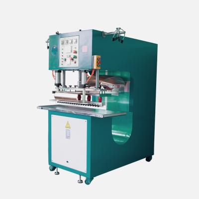 China Machinery Repairs Workshop of 12 KW Canvas HF Welding Machine JINGSHUN BRAND PVC Curtains Making Machine for sale