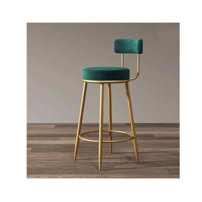 China Modern Black Bar Stool With Tall Wheels Wood Velvet Sets Breakfast Island Photo Cadeira Gamers Baratas Rosa Cadeiras De Com Luz Led for sale