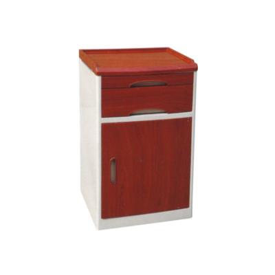 China Cheap Price Furniture Hospital Bed Side Table Easy Cleaning Medical Cabinet With Drawer for sale