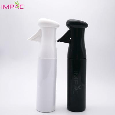 China Personal Care Professional Hair Dressing PET Plastic Continuous Spray Hair Mist Bottle 250ml for sale