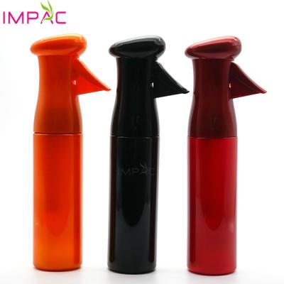 China Continuous Personal Care Color Plastic Fine Mist Sprayer Bottle 250ml For Hair Salon for sale