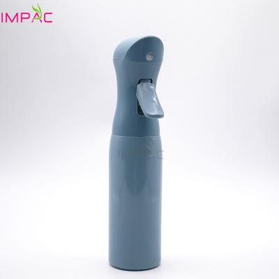 China Hairdressing High Pressure Continuous Salon Personal Care Plastic Automatic Pump Spray Bottle 330ml for sale