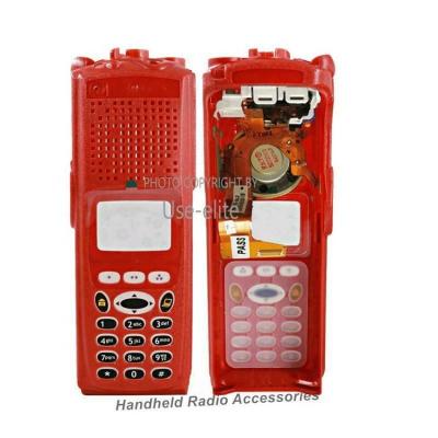 China Red Two Way Radio Walkie Talkie Replacement Housing Housing Red Case With Speaker Mic For MOTOROLA XTS5000 M3 for sale