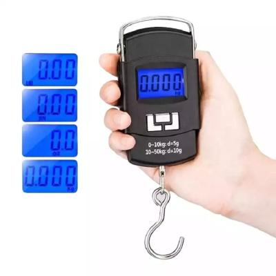 China Weight Measuring Scale Portable Electronic Kitchen Scale 50kg Portable Luggage Scale for sale