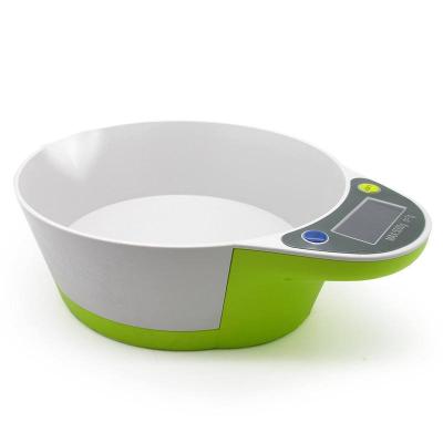 China With Tray Pet Bowl Scale 5Kg/1g Multifunctional Electronic Digital Scale Weighing Food Kitchen Scale for sale