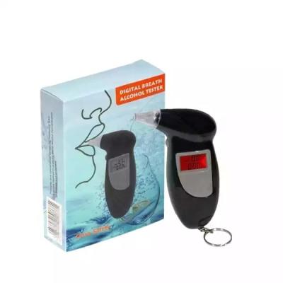 China ABS Plastic Portable Handheld Digital Breathalyzer Breath Alcohol Tester For Drunk Driving Or Alcohol Breathalyzer With Key Chain for sale