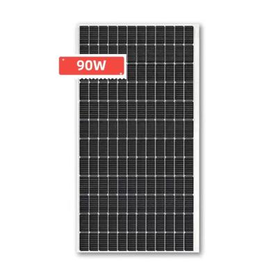 China Ultralight ultrathin flexible ALL BLACK 100W 175w 90w ETFE flexible monocrystalline solar panel for car roof for sale