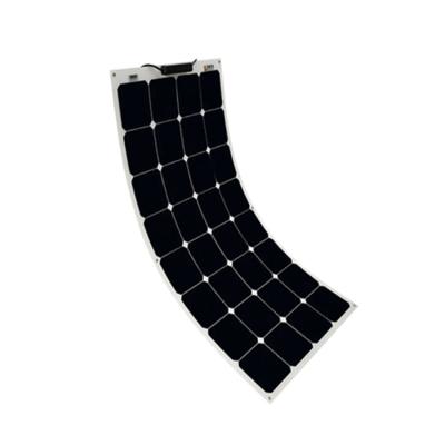 China New flexible solar panel 90w 100w 175w folding flexible monocrystalline silicon solar panel system for sale