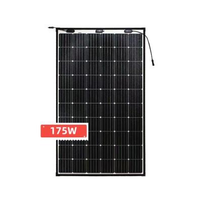 China Flexible 175w 100w 90w Flexible Custom Mono Crystalline Solar Panel Photovoltaic Module For Solar Power System for sale