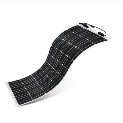 China 430w Lightweight Flexible Flexible Roofing PV Solar Panels For Rv Boats And Steel Roof 25 Years Warranty for sale