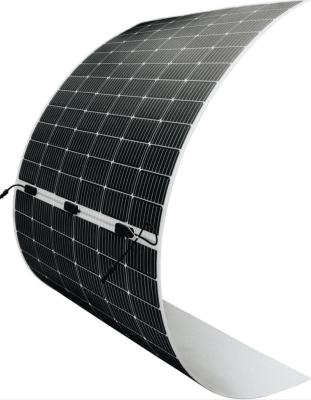 China Flexible high quality flexible solar panel for low load bearing roofs for sale