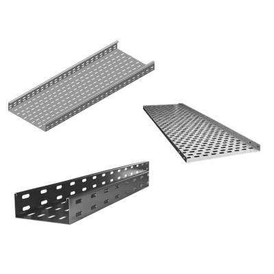 China Hot Selling Customized Stainless Steel FRP Steel Aluminum Perforated Galvanized Aluminum Outdoor Cable Tray for sale