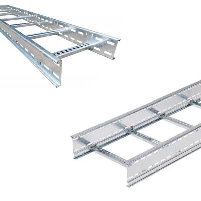 China Stainless Steel Metal Ladder Type Cable Tray Galvanization Steel Cable Manufacturer Aluminum Ladder for sale