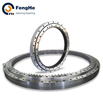 China Hotels Factory Supply High Quality Triple Row Roller Slewing Bearing, Internal Speed ​​Three Row Roller Slewing Bearing For Marine Crane for sale