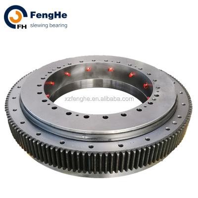 China Four Point Contact Slewing Ring Bearing , Turntable Bearing Slewing Bearing External Gear For Crane for sale