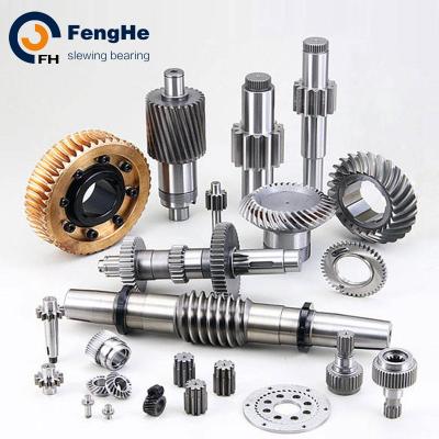 China The construction material stores the pinion for slewing bearing, cylinder pinion front axle gear for heavy construction machinery parts for sale