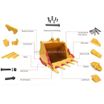 China Truss Bucket Teeth Construction Machine Spare Parts Forging Standard Bucket Tooth for sale