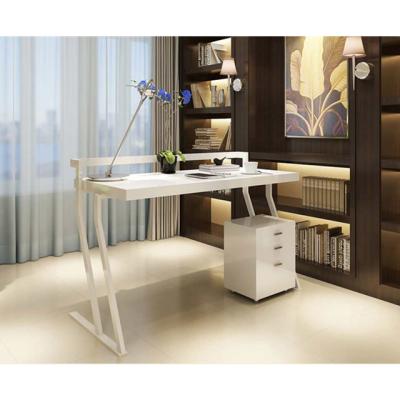 China Strong Widely Used White Computer Desk Stability Table Models Modern Office Furniture for sale