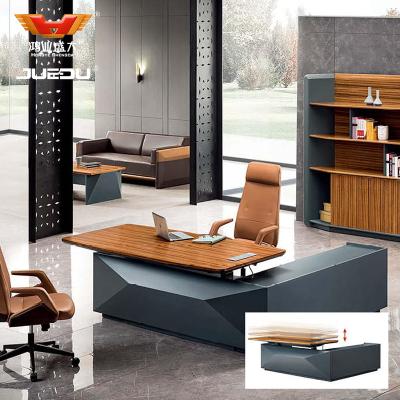 China Adjustable Furniture Luxury Modern Executive Height Adjustable (Height) Desk for sale