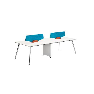 China Modern design office desk furniture sale, staff desk for sale