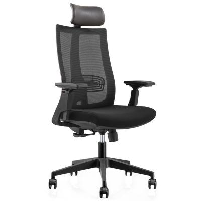 China Mesh Adjustable Back Rest Swivel Executive Ergonomic Computer Desk Chair China Factory for sale