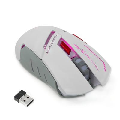 China 3D X30 Wireless Rechargeable Gaming Mouse Ergonomic Design 2400DP For PC Laptop Computer for sale