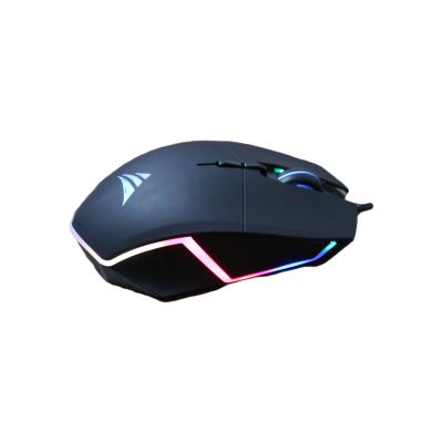 China 2022 hot sale factory price coloful LED backlight wired computer 6D optical gaming mouse for professional gamers for sale