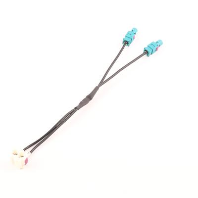 China Customized Splitter Adapter Antenna Cable Y Adapter Ax7 Type for sale