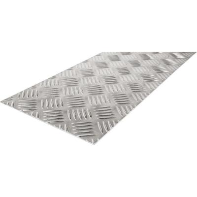 China Aluminum Alloy Building Construction Checkered Plate Patterned Aluminum Plate for sale