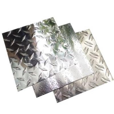 China Building Wholesale Custom Design 3000 Series 3003 Diamond Aluminum Checker Sheet Aluminum Tread Plate for sale