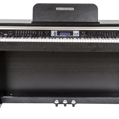 China Digital made in China, 88 main upright piano with 148 kinds of timbres and 98 kinds of rhythms and LED LCD display for sale