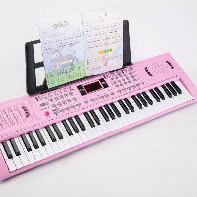 China The ABS Plastic 61Keys Piano Keyboard Piano With 10 Demo Songs Electronic Organ LED Display Electronic Piano for sale